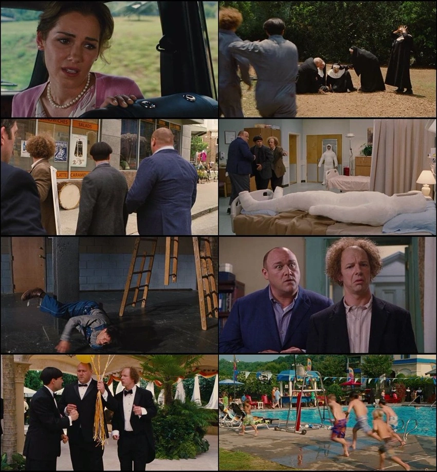 Download The Three Stooges (2012) English With Subtitles BluRay 480p 720p 1080p