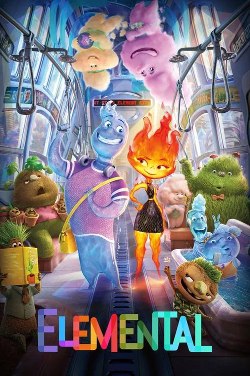 Download Elemental (2023) WEB-DL Hindi Dubbed (Clear-Line) Full Movie 480p [500MB] | 720p [1.5GB] | 1080p [3.8GB] Animated Film