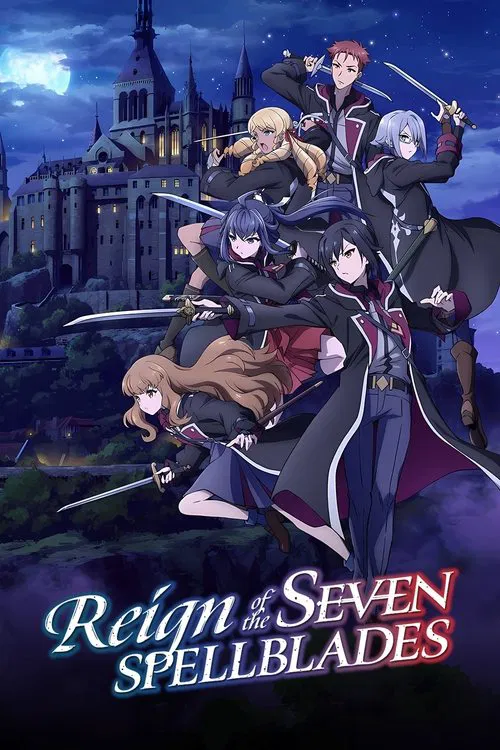 Download Reign of the Seven Spellblades (2023 – Anime Series) Season 1 Complete Dual Audio {Hindi-English} 720p | 1080p WEB-DL